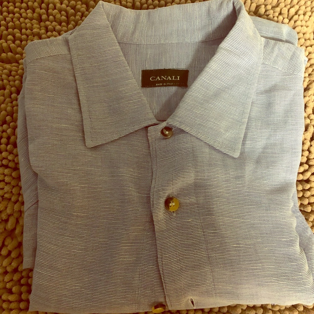 Canali Dress Shirt big and tall measurements